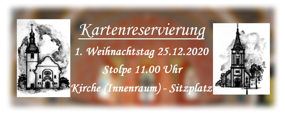 Kartenreservierung Kirchengemeinde Hohen Neuendorf-Stolpe